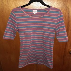 Lularoe striped Gigi size S